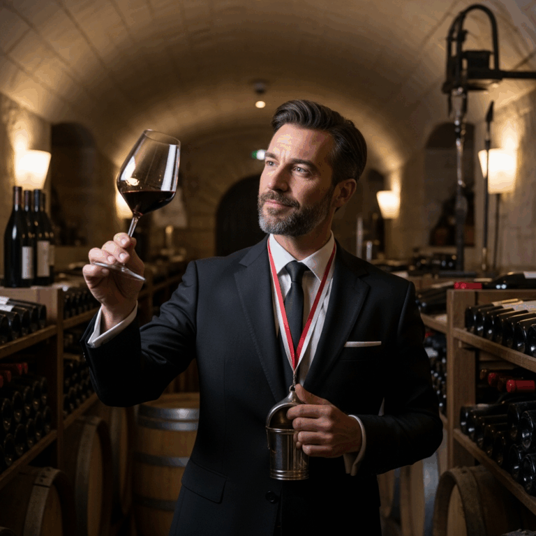 wijnsommelier, sommelier,